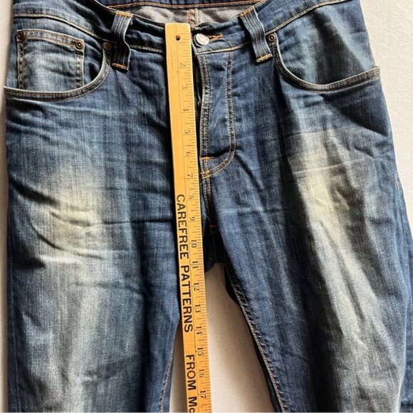 Nudie Jeans Grim Tim Denim Sz 32 - Picture 12 of 16